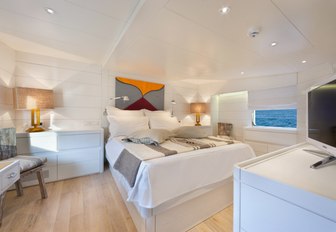 Master cabin, Vervece yacht