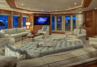 luxury yacht main salon 