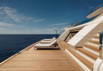 Superyacht charter SILVER FOX swim platform