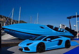 Prestige cars at Monaco Yacht Show 2018