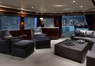 Skylounge on superyacht W