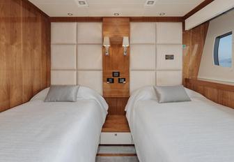 Charter yacht WICKED PLAY twin cabin