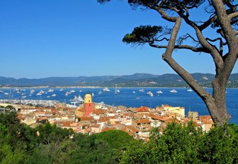 A view across the French Riviera