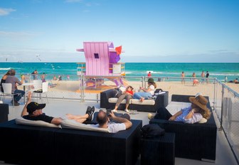 outdoor artworks on Miami Beach during Art Basel Miami