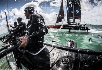 Emirates Team New Zealand at America's Cup World Series