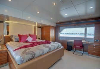 A double cabin found on luxury yacht BRIO
