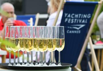 champagne at the Cannes Yachting Festival 2017