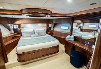 VIP cabin onboard charter yacht CHESS