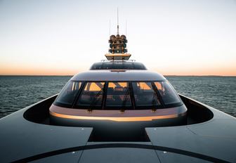 view of the bridge on board luxury yacht ‘Silver Fast’ 