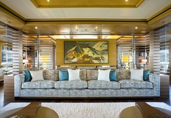 laid back yet luxurious skylounge aboard charter yacht ‘Indian Empress’ 