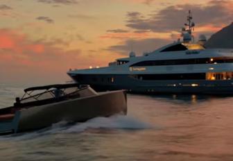 Superyacht TURQUOISE as featured in the Sky Atlantic drama Riviera
