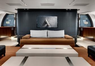 Urban-style Master suite on board luxury yacht Vertigo 