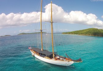 superyacht EROS will compete at the Antigua Classic Yacht Regatta 2017