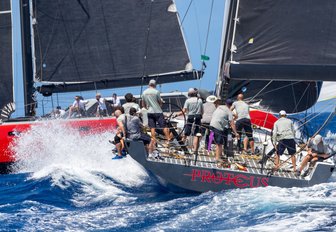 sailing yacht PROTEUS competing in Les Voiles de Saint Barth 2018