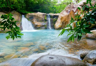 Waterfall at the Rincon de la Vieja National Park, Costa Rica