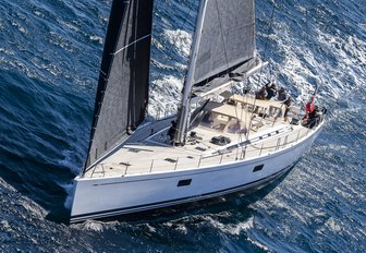 yacht competes at the Loro  Piana Superyacht Regatta 2018 