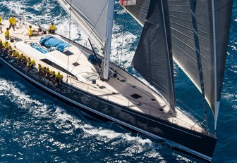 sailing yacht FREYA wins Class C at the Loro Piana Caribbean Superyacht Regatta 2017