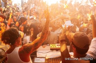 Shellona St Tropez party