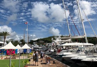 Nelson's Dockyard Marina at the Antigua Charter Yacht Show 2017