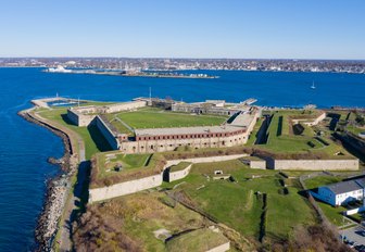 Fort Adams aerial