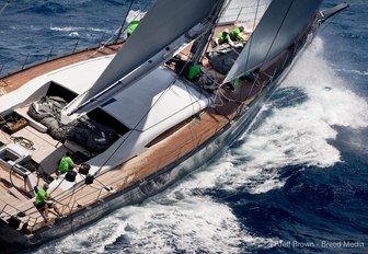 sailing yacht WINWIN at St Barths Bucket 2017