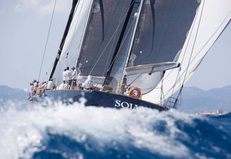 charter yacht SOJANA competing at Superyacht Cup Palma 2018  