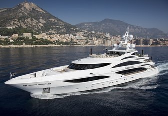 superyacht Illusion V will be at the Antigua Charter Yacht Show 2017