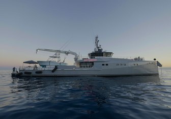 Bansky yacht charter Damen Yachting Motor Yacht