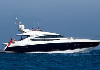 Princess V85 Yacht Charter in St Tropez