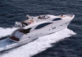 Majesty 88 Yacht Charter in Middle East