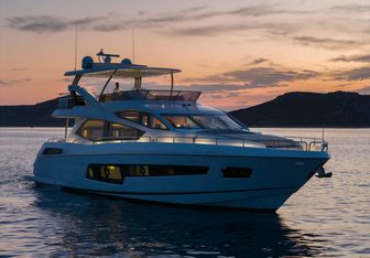 Opal Adriatic yacht charter Sunseeker Motor Yacht