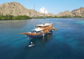 Augustine Phinisi Yacht Charter in Komodo