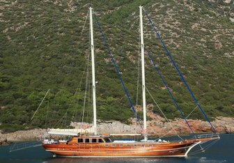 Kaya Guneri III Yacht Charter in Mediterranean