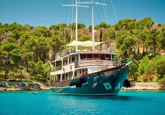 Luna yacht charter Custom Motor/Sailer Yacht