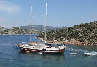 Prenses Bugce Yacht Charter in East Mediterranean