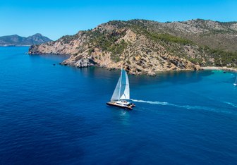 Mashua Bluu Yacht Charter in The Balearics