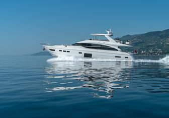Larimar II yacht charter Princess Motor Yacht
                                    
