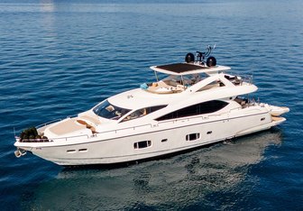 Astraea yacht charter Sunseeker Motor Yacht
