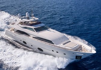 Meli D yacht charter Custom Line Motor Yacht