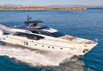 Akasti yacht charter Sanlorenzo Motor Yacht
                                    