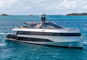 Bad Mutha Yacht Charter in Mediterranean