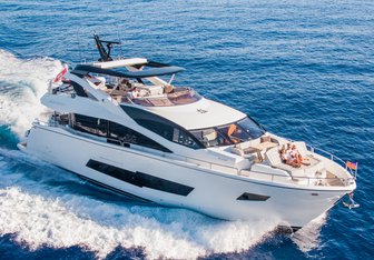 Blue Infinity yacht charter Sunseeker Motor Yacht
                                    