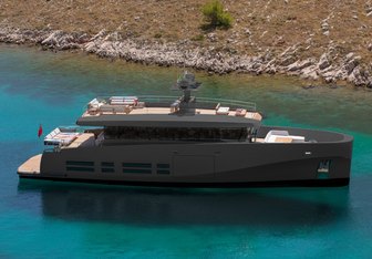 Kokonut's Wally Yacht Charter in Corsica
