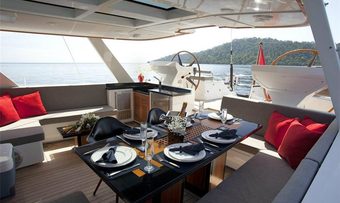Silver Lining yacht charter lifestyle