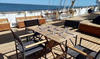 Santa Maria Manuela yacht charter lifestyle