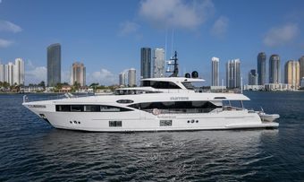 Santosh yacht charter Gulf Craft Motor Yacht