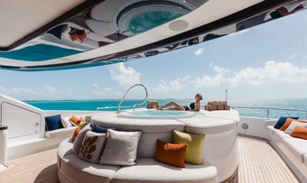Starburst IV yacht charter lifestyle