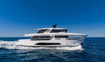 Tethys yacht charter Ferretti Yachts Motor Yacht