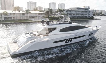 Helios yacht charter Lazzara Motor Yacht