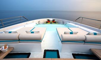 Toy yacht charter lifestyle